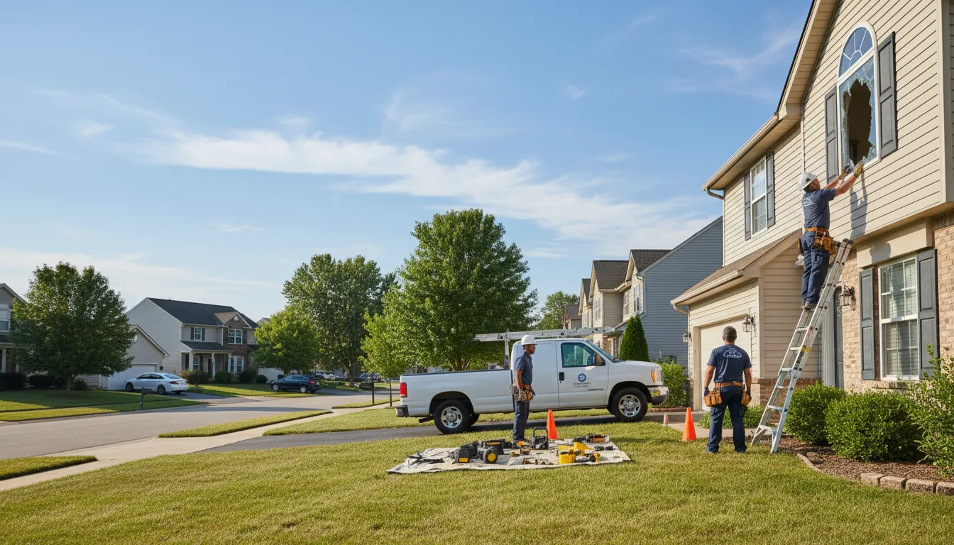 Expert window installer providing residential service in Clarksburg, MD